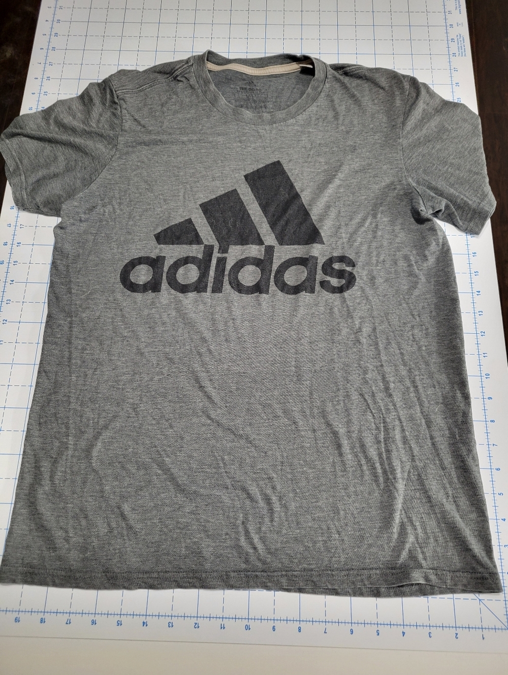Adidas Gray 'The Go To Performance' Tee